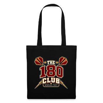 Darts 180 Club – Triple 20 Members Only - Stoffbeutel - Schwarz - Vorne
