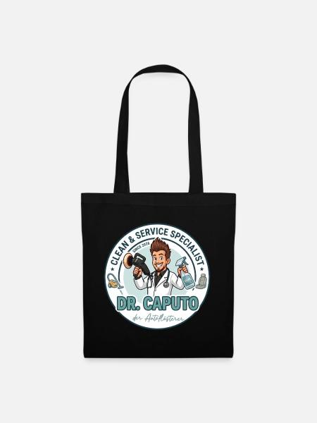 Dr. Caputo der Autoflüsterer - Stoffbeutel - Schwarz