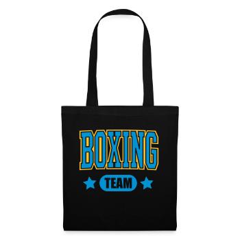 boxing team - Tote Bag - black - Front