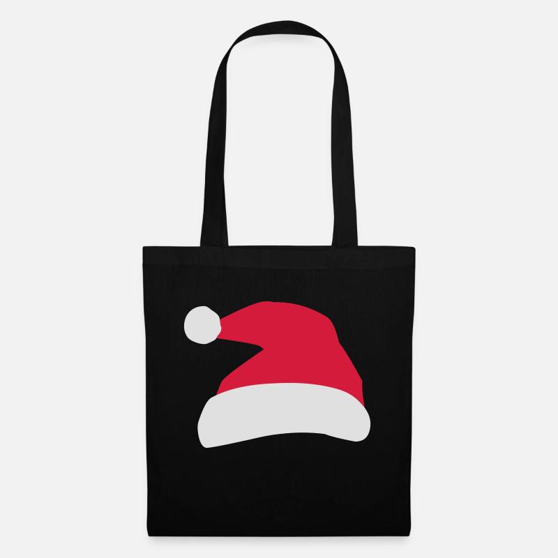 Weihnachten - Stoffbeutel - Schwarz