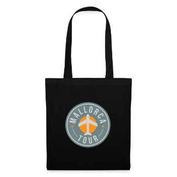 Mallorca tour airplane gift party departure trip - Tote Bag - black - Front
