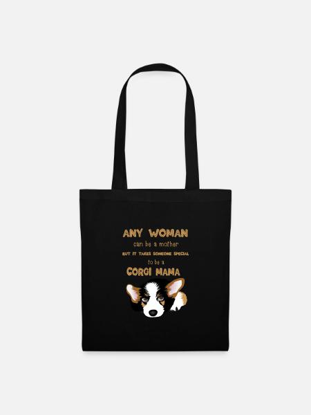 It Takes Someone Special To Be A Corgi Mama - Tote Bag - black