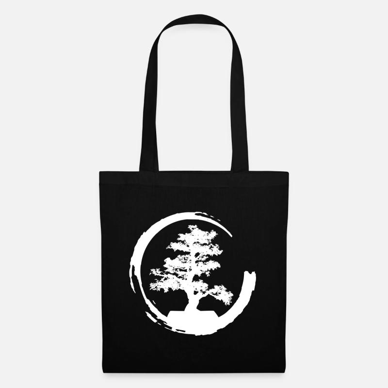 Bonsai - Stoffbeutel - Schwarz
