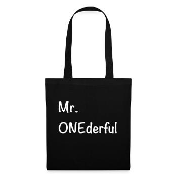 Mr. ONEderful - Tote Bag - black - Front