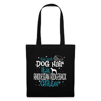 C'est Rhodesian Ridgeback Glitter Shirt - Sac en tissu - noir - Devant