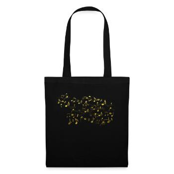 music - Tote Bag - black - Front