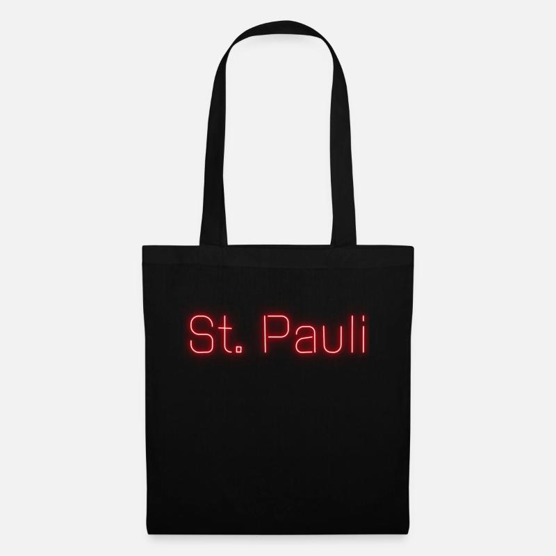 St. Pauli - Stoffbeutel - Schwarz