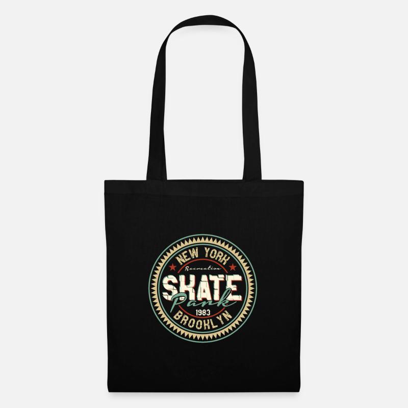Skate - Tote Bag - black