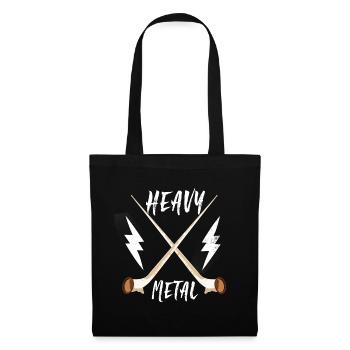 alphorn heavy metal - Tote Bag - black - Front