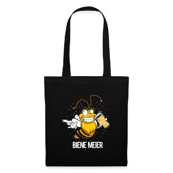 L’abeille bourrée soirée drôle T-shirt | Alcool - Sac en tissu - noir - Devant