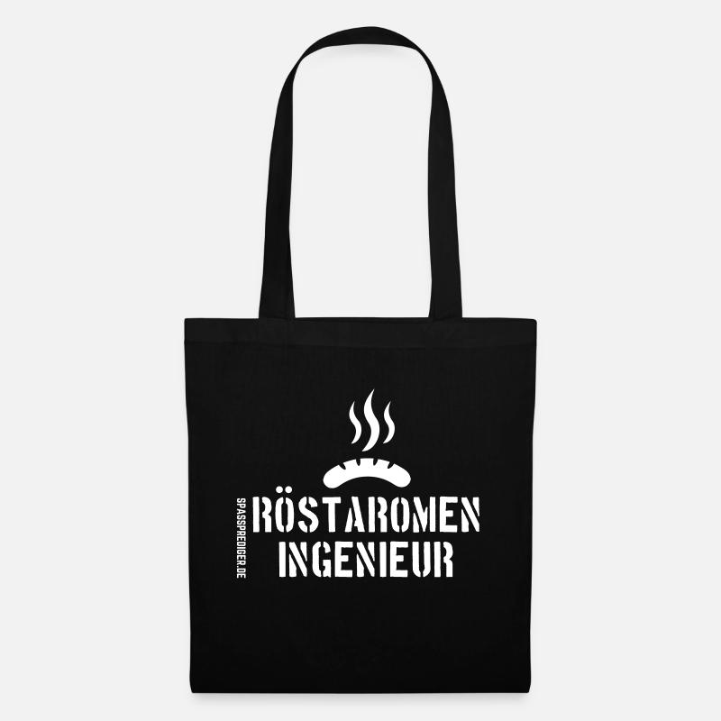 Grill Design Röstaromeningenieur - Stoffbeutel - Schwarz