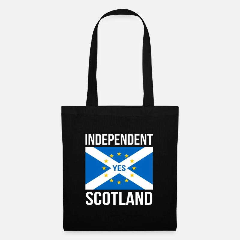 SCOTTISH INDEPENDENCE INDEPENDENT SCOTLAND - EU - Stoffbeutel - Schwarz