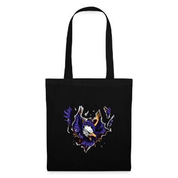 Eagle se casse de produit - Sac en tissu - noir - Devant