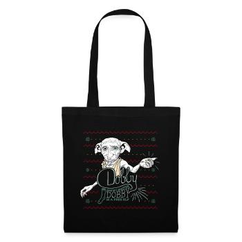 Harry Potter X-Mas Dobby Christmas Elf - Tote Bag - black - Front