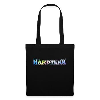 LOVE TECHNO GESCHENK goa pbm HARDTEKK raver - Stoffbeutel - Schwarz - Vorne