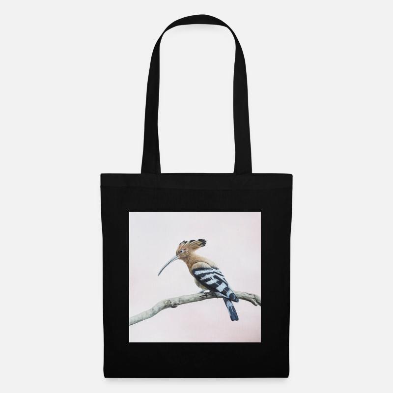 bird - Tote Bag - black