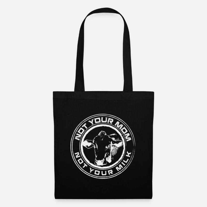 VEGAN - Not your mom - Stoffbeutel - Schwarz
