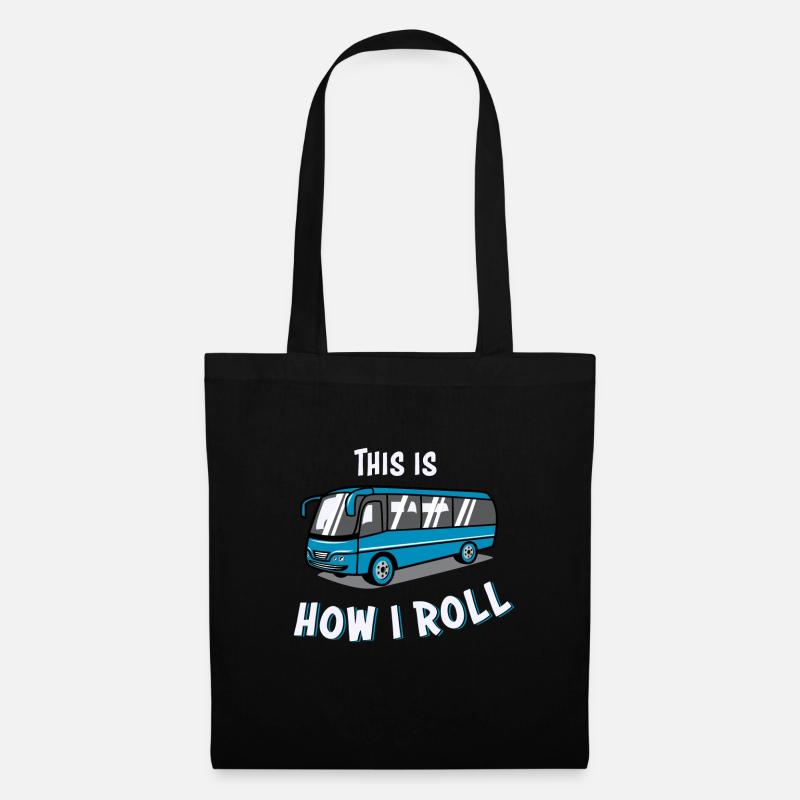 Bus driver bus - Tote Bag - black