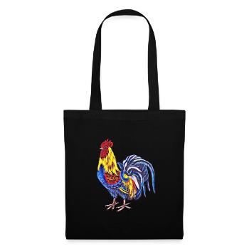 Rooster - Tote Bag - black - Front