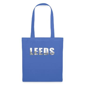 Leeds England UK City Holiday Gift Quote Cool - Tote Bag - light blue - Front