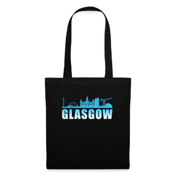 Glasgow England UK Holiday Gift Quote Cool - Tote Bag - black - Front