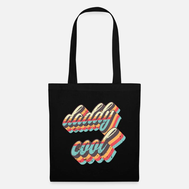 Daddy Cool - Stoffbeutel - Schwarz