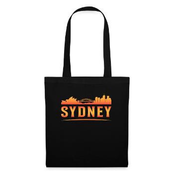 Sydney Australie ville vacances cadeau Rengaine - Sac en tissu - noir - Devant