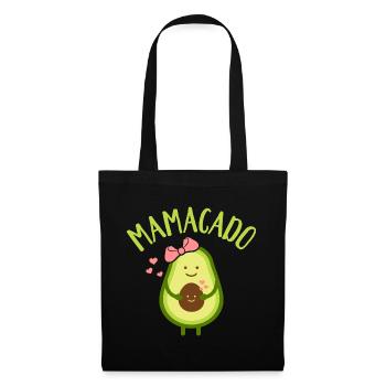 Mama - Stoffbeutel - Schwarz - Vorne