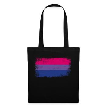Bisexual Flag LGBT - Tote Bag - black - Front