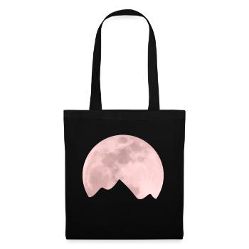 Moon mountain - Tote Bag - black - Front