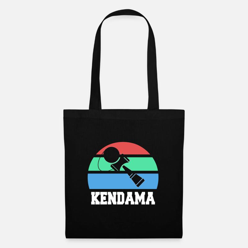Kendama - Sac en tissu - noir