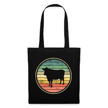 Cow cows - Tote Bag - black - Front
