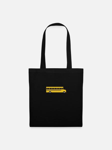 School bus - Tote Bag - black