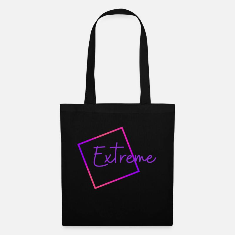 Extrême - Sac en tissu - noir