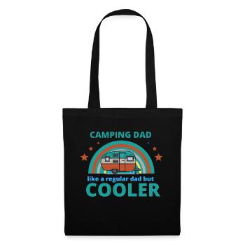 CAMPING DAD - Stoffbeutel - Schwarz - Vorne