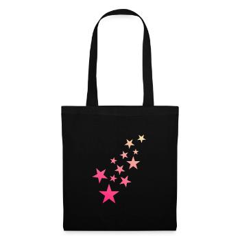 Star Star Pattern Starry Sky - Tote Bag - black - Front