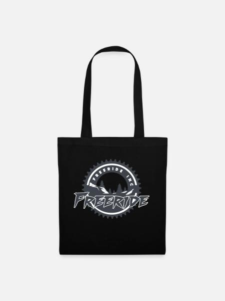 Freeride Inc. Austria Logo 2022 2.0 - Stoffbeutel - Schwarz