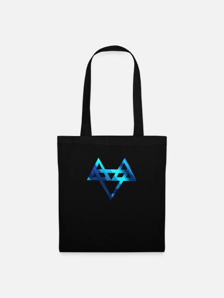 Neffex 3D Blue Logo 1 - Tote Bag - black