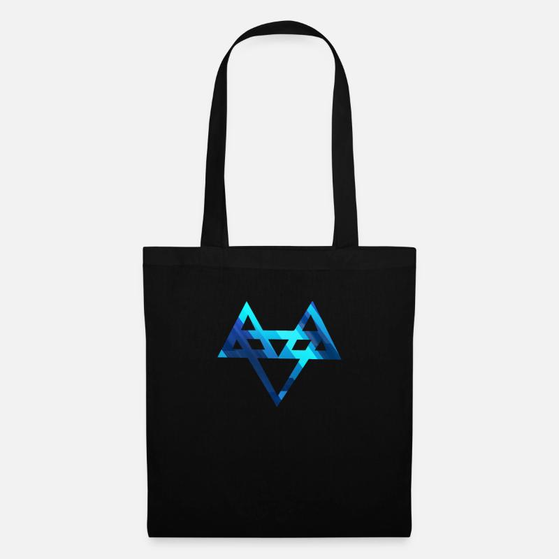 Neffex 3D Blue Logo 1 - Tote Bag - black