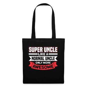 Uncle Brother Uncle Gift - Tote Bag - black - Front