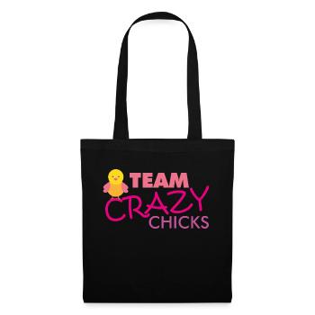 Teamshirt chicks Muddy Run Shirt Grümpeltunier - Stoffbeutel - Schwarz - Vorne