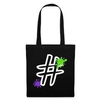 Hashtag - Tote Bag - black - Front