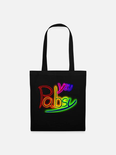 Pabsy Rainbow - Stoffbeutel - Schwarz