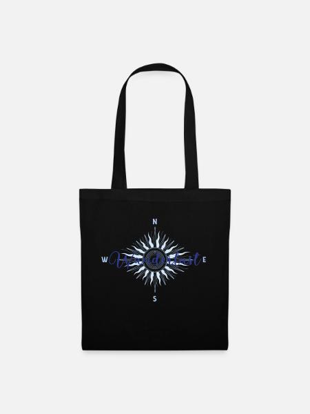 Fernweh Reisen Reisen Fernweh Reisen Geschenk Insp - Stoffbeutel - Schwarz