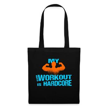 Gym Workout Man Training - Tote Bag - black - Front