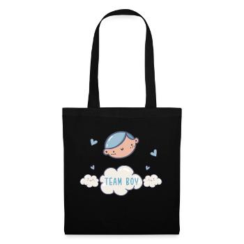 Gender Reveal Babyparty Geschlecht - Tote Bag - black - Front