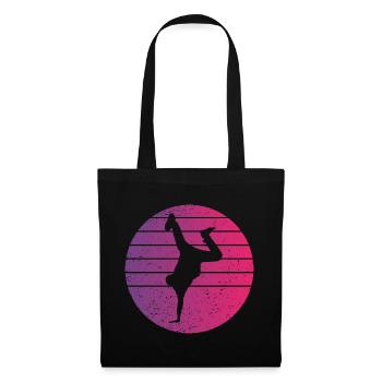 Breakdance Retro Style Vintage - Tote Bag - black - Front