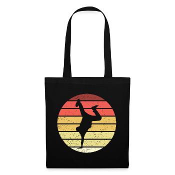 Breakdance Retro Style Vintage - Tote Bag - black - Front