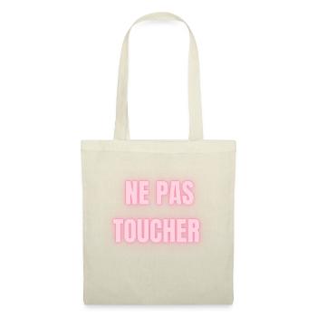 Ne Pas Toucher - Sac en tissu - nature - Devant