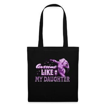 Awesome Like My Daughter - Tote Bag - black - Front